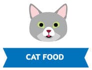 EnTrust Cat Food button - illustrated cat